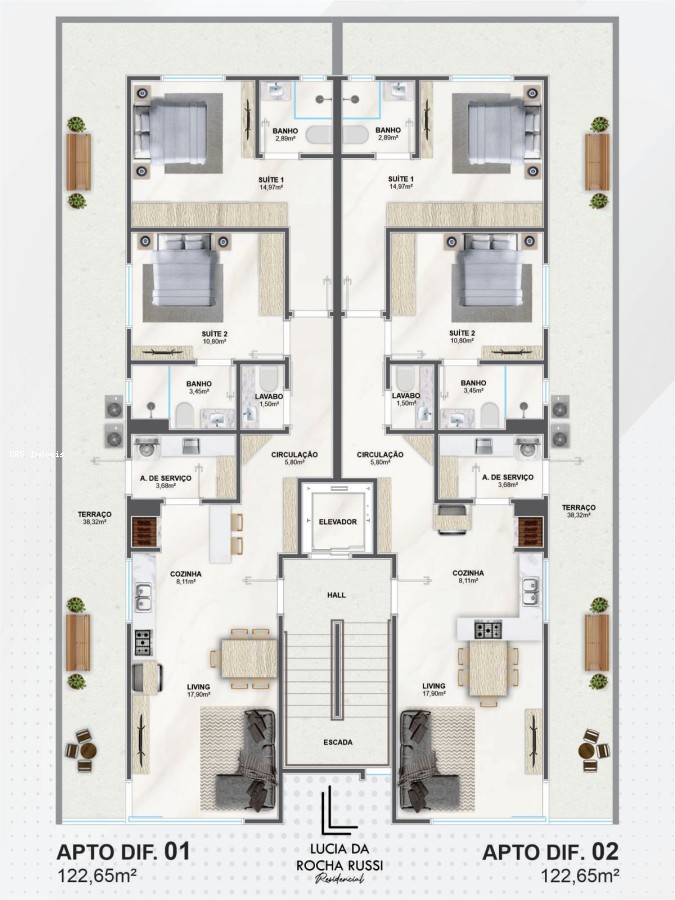Apartamento, 2 quartos, 60 m² - Foto 5